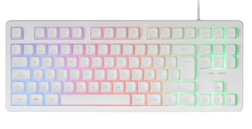 Teclado Minimalista Blanco